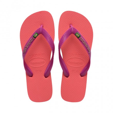 HAVAIANAS BRASIL LOGO 4110850-4380 Κοραλί