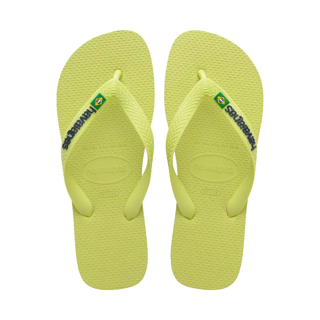 HAVAIANAS BRASIL LOGO 4110850-9307 Lime