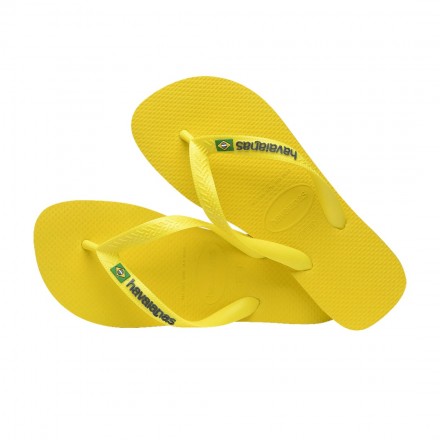 HAVAIANAS HAV.BRASIL LOGO NEON 4149370-8809 Yellow