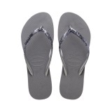 HAVAIANAS HAV. SLIM GLITTER II 4146975-5178 Grey Image 