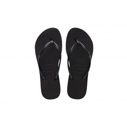 HAVAIANAS SLIM FLATFORM 4144537-0090 Μαύρο