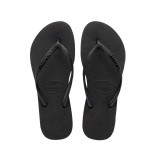 HAVAIANAS SLIM GLITTER 4143975-0090 Black Image 