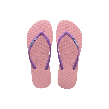 HAVAIANAS SLIM LOGO 4119787-5217 Σομόν