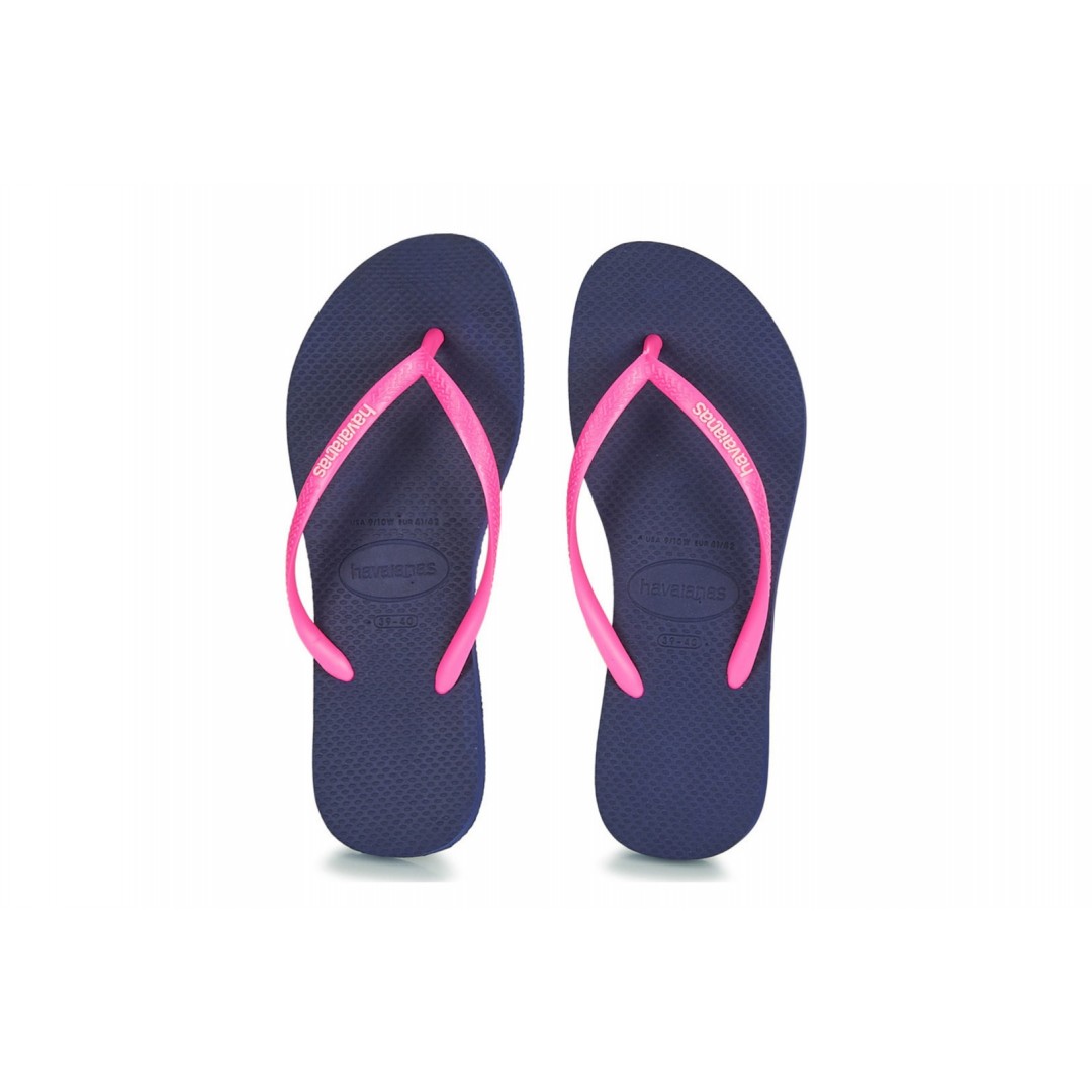 HAVAIANAS SLIM LOGO 4119787-9726 Μπλε