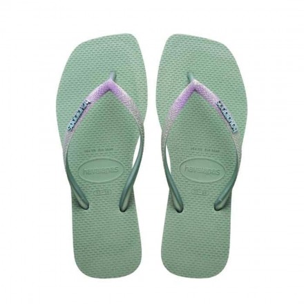 HAVAIANAS SQUARE GLITTER 4148102-1809 Βεραμάν