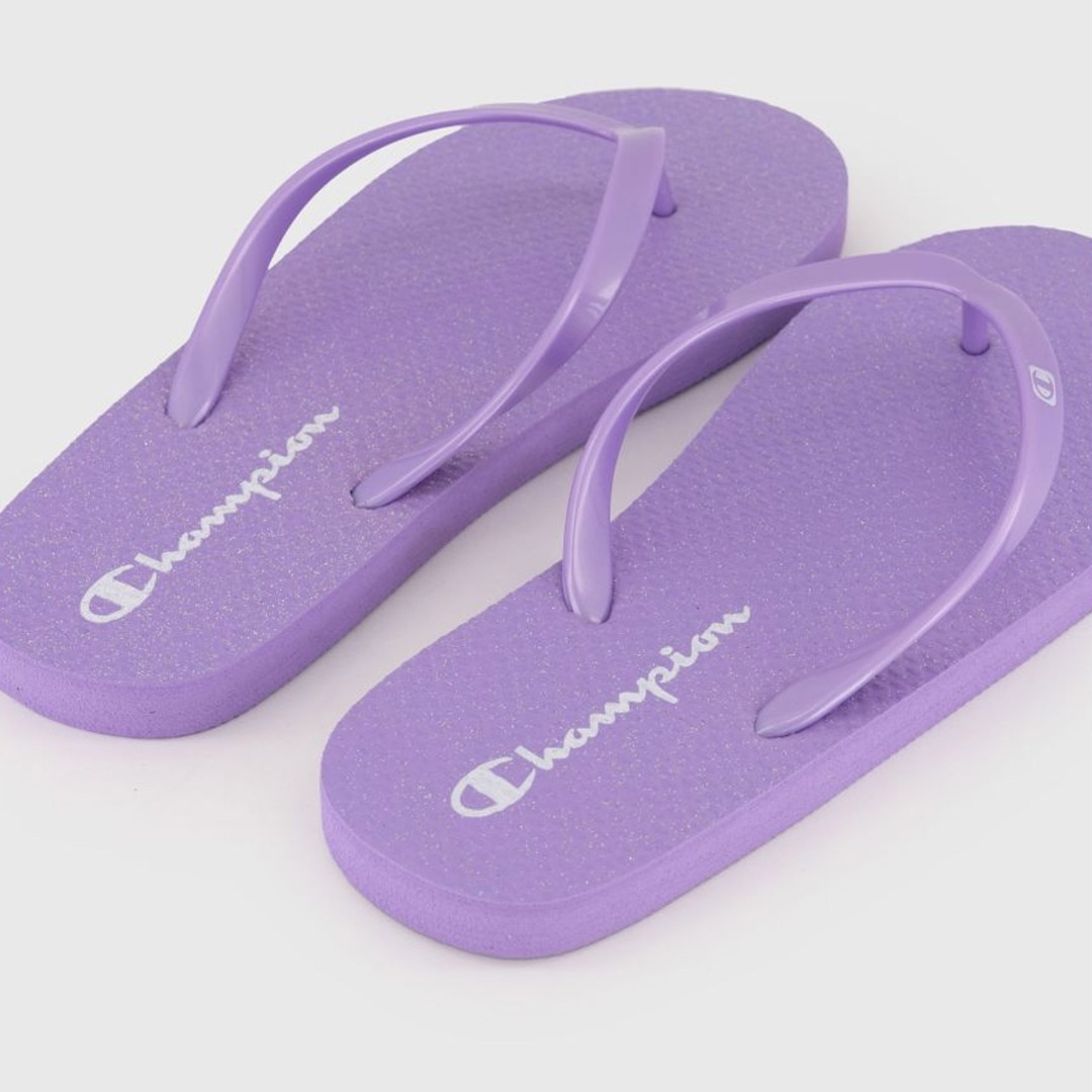 CHAMPION FLIP FLOP SLIPPER METAL GLAM S11568-VS022 Lilac