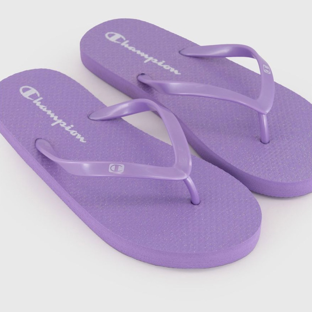 CHAMPION FLIP FLOP SLIPPER METAL GLAM S11568-VS022 Lilac