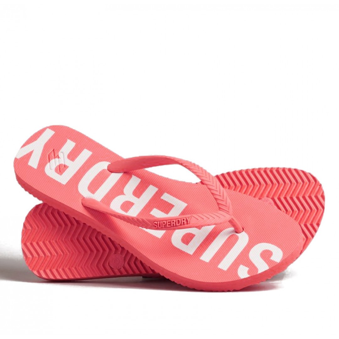 SUPERDRY SDCD CODE ESSENTIAL FLIP FLOP WF310155A-PY7 Coral
