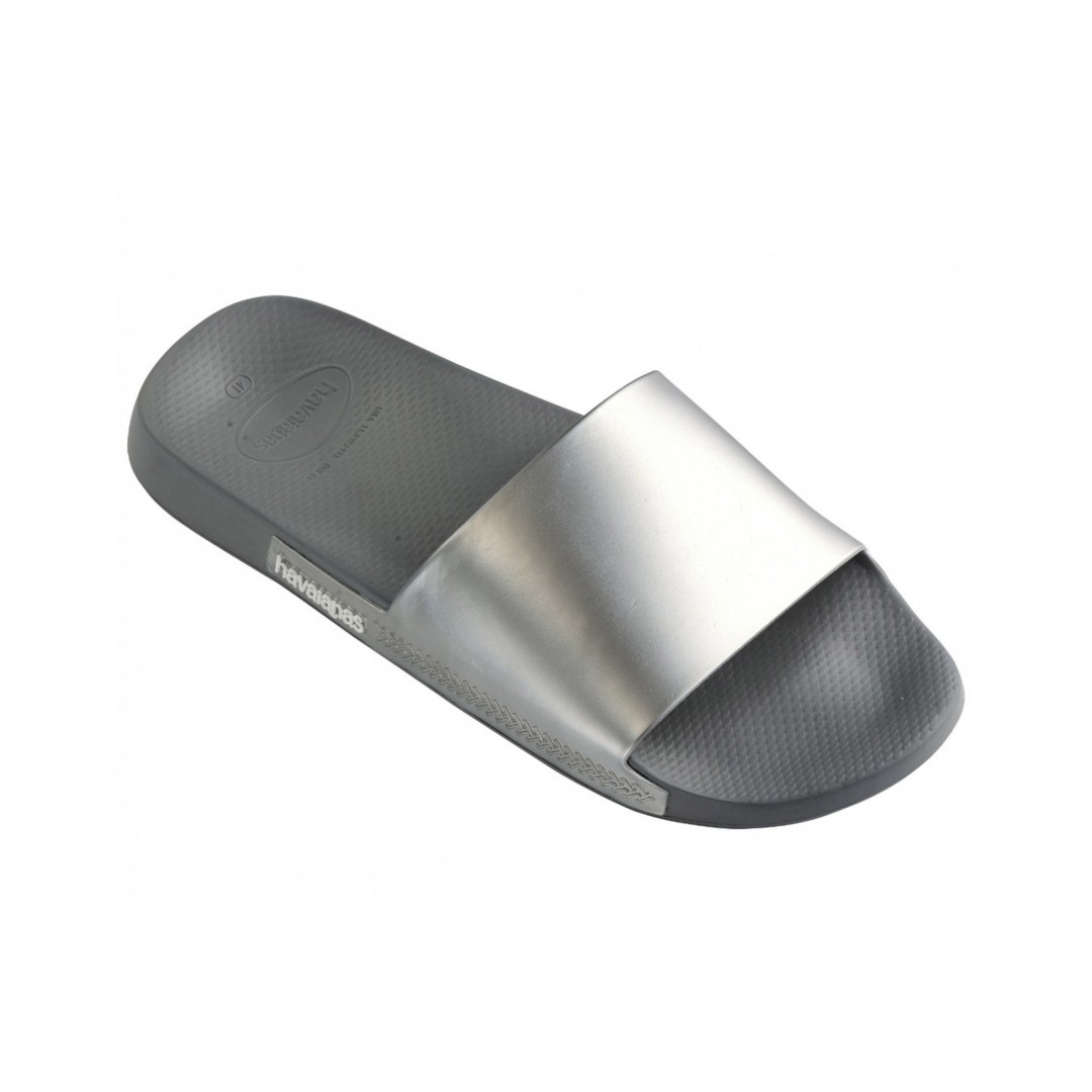 HAVAIANAS HAV. SLIDE CLASSIC METALLIC 4147131-5178 Grey