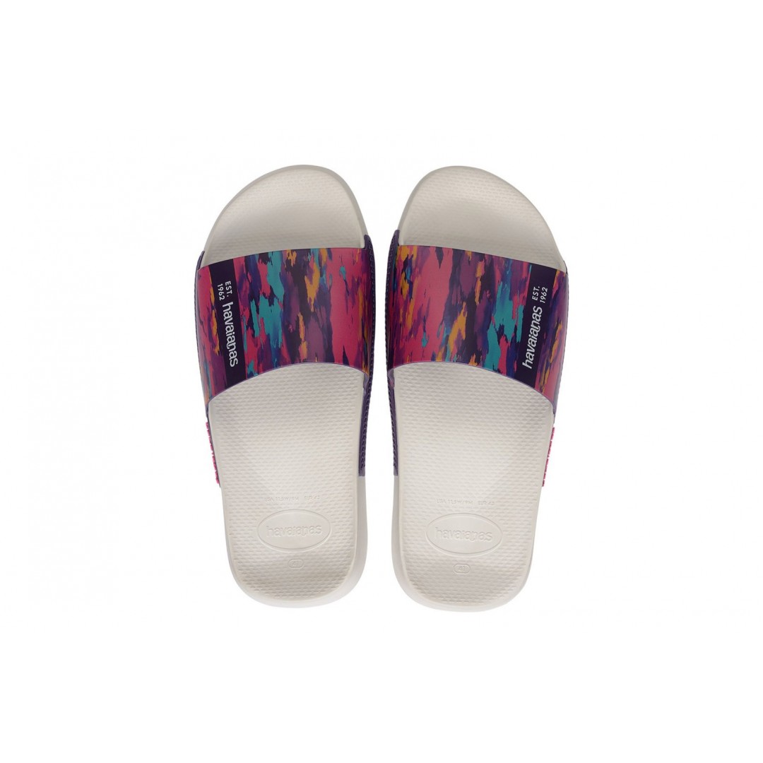 HAVAIANAS HAV. SLIDE PRINT 4147329-0001 White