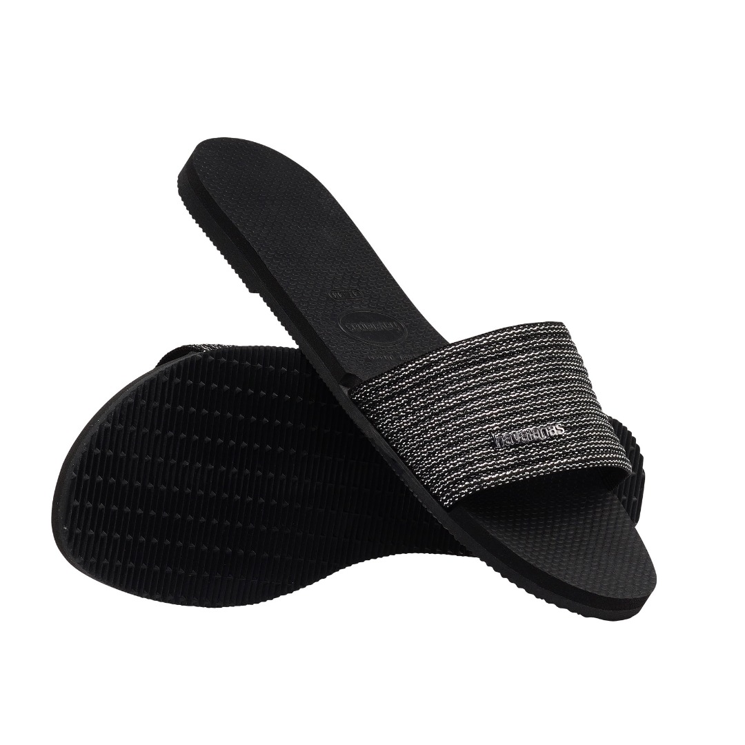 HAVAIANAS YOU MALTA METALLIC 4147312-0090 Μαύρο