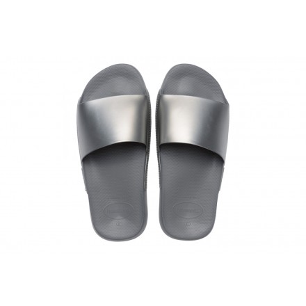 HAVAIANAS HAV. SLIDE CLASSIC METALLIC 4147131-5178 Grey