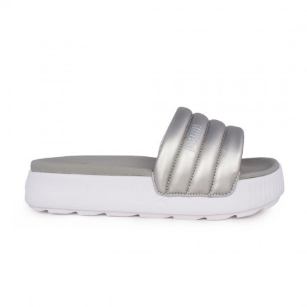 PUMA KARMEN SLIDE PUFFY WNS 395399-03 Μαύρο