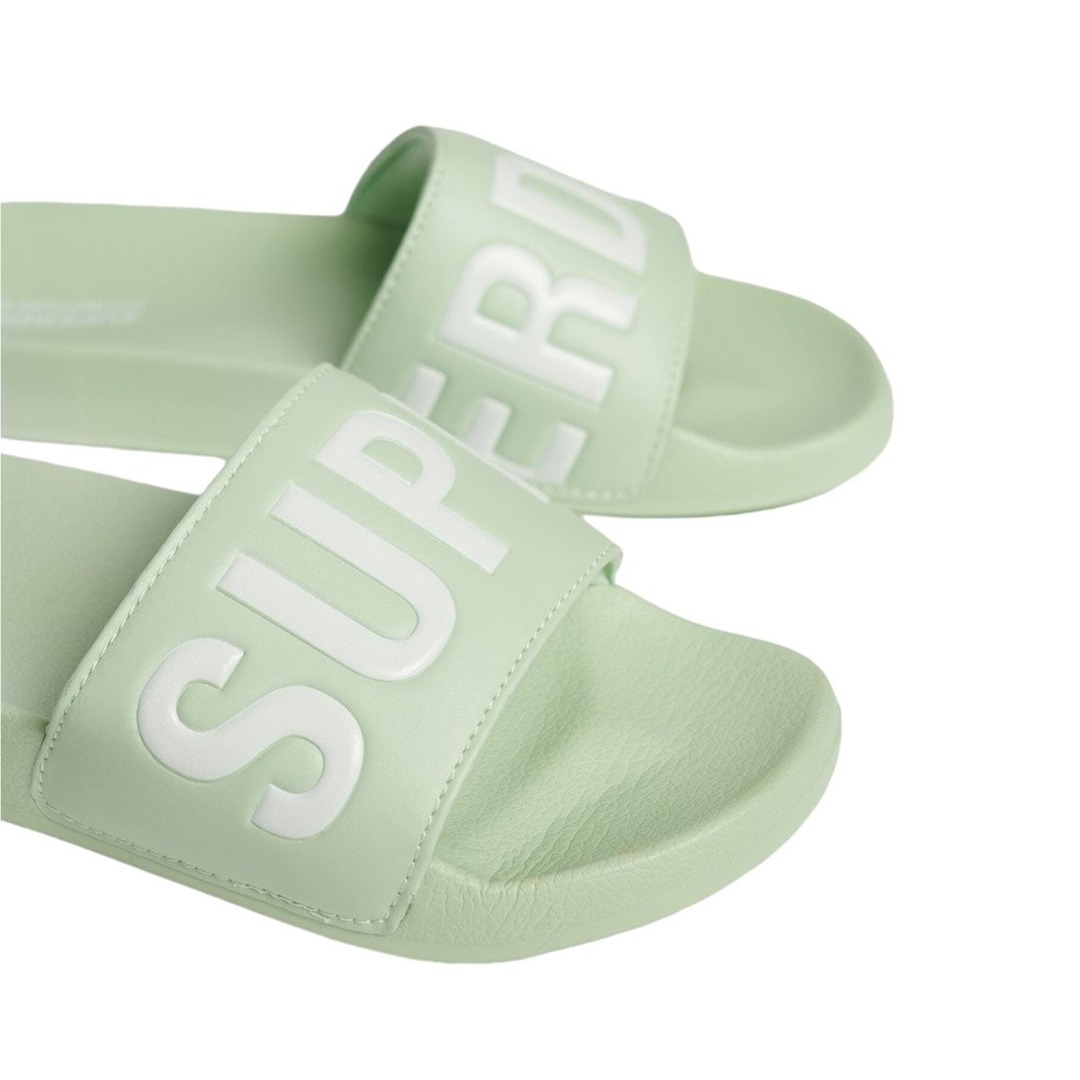 SUPERDRY D2 SDRY CORE VEGAN POOL SLIDE WF310222A-9WP Λαχανί