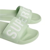 SUPERDRY D2 SDRY CORE VEGAN POOL SLIDE WF310222A-9WP Λαχανί Εικόνα 1