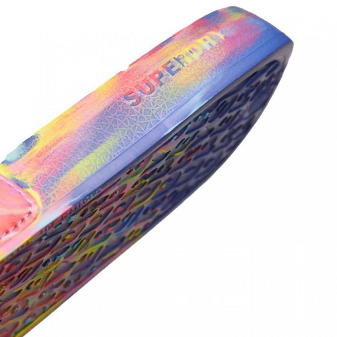 SUPERDRY D2 SDRY MARBLE VEGAN POOL SLIDE WF310218A-2JQ Colorful