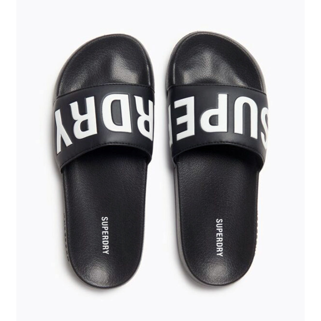 SUPERDRY CORE POOL SLIDE WF310237A-02A Black
