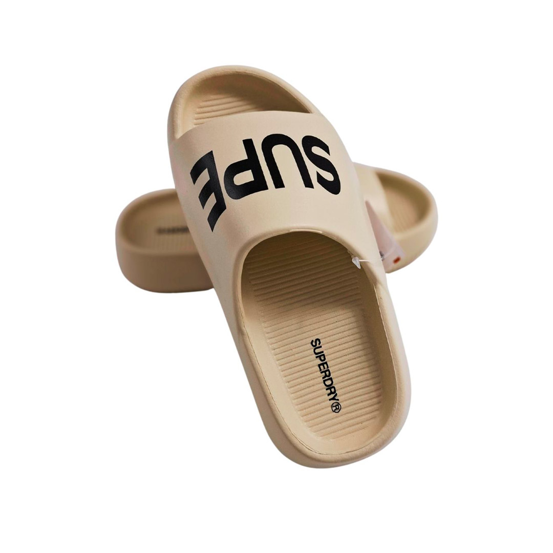 SUPERDRY PUFFY SLIDE TXS24225-NUDE Εκρού