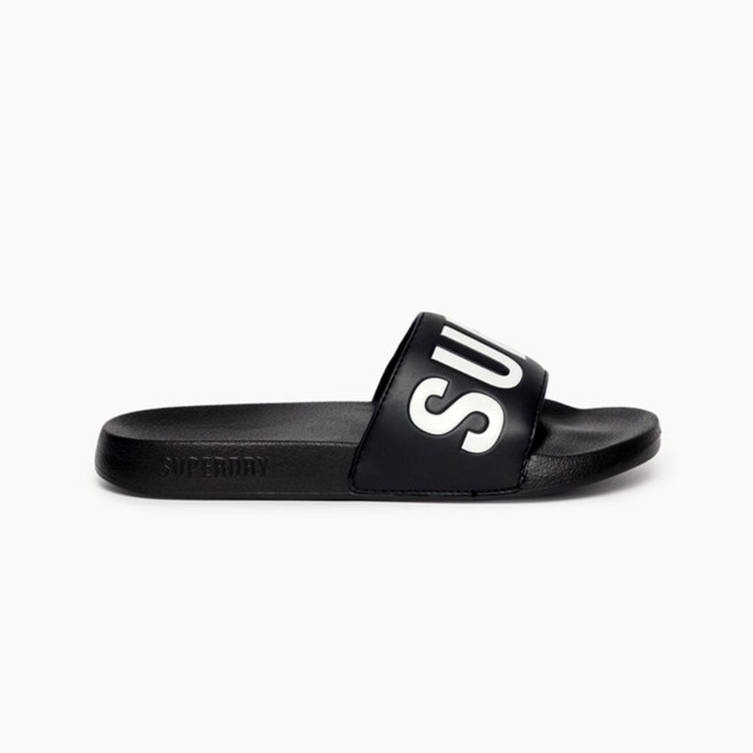 SUPERDRY CORE POOL SLIDE WF310237A-02A Black