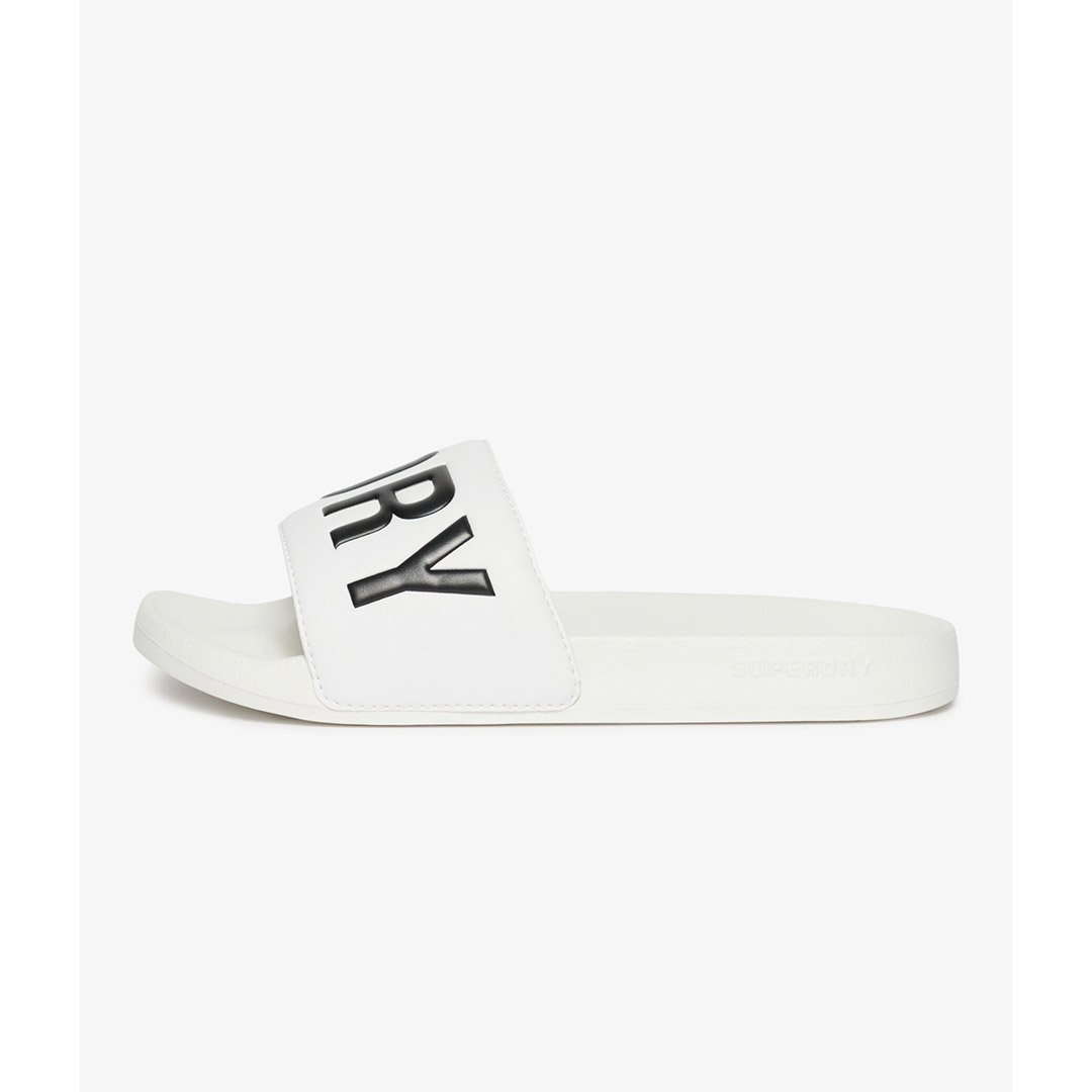SUPERDRY CORE POOL SLIDE WF310237A-T7X White