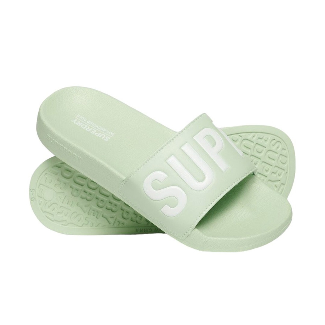 SUPERDRY D2 SDRY CORE VEGAN POOL SLIDE WF310222A-9WP Λαχανί