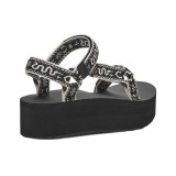 TEVA FLATFORM UNIVERSAL 1008844W-BBBRC Black Image 2