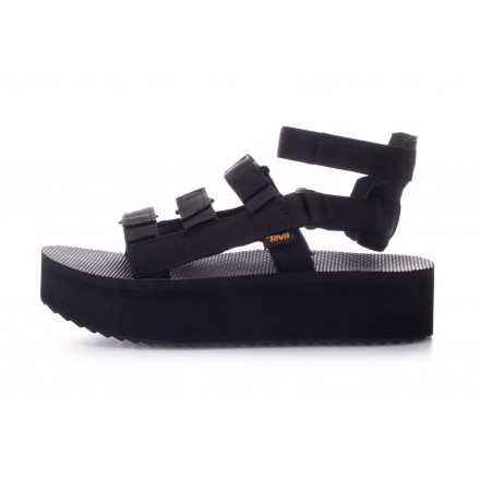 TEVA FLATFORM MEVIA 1116810W-BLK Μαύρο