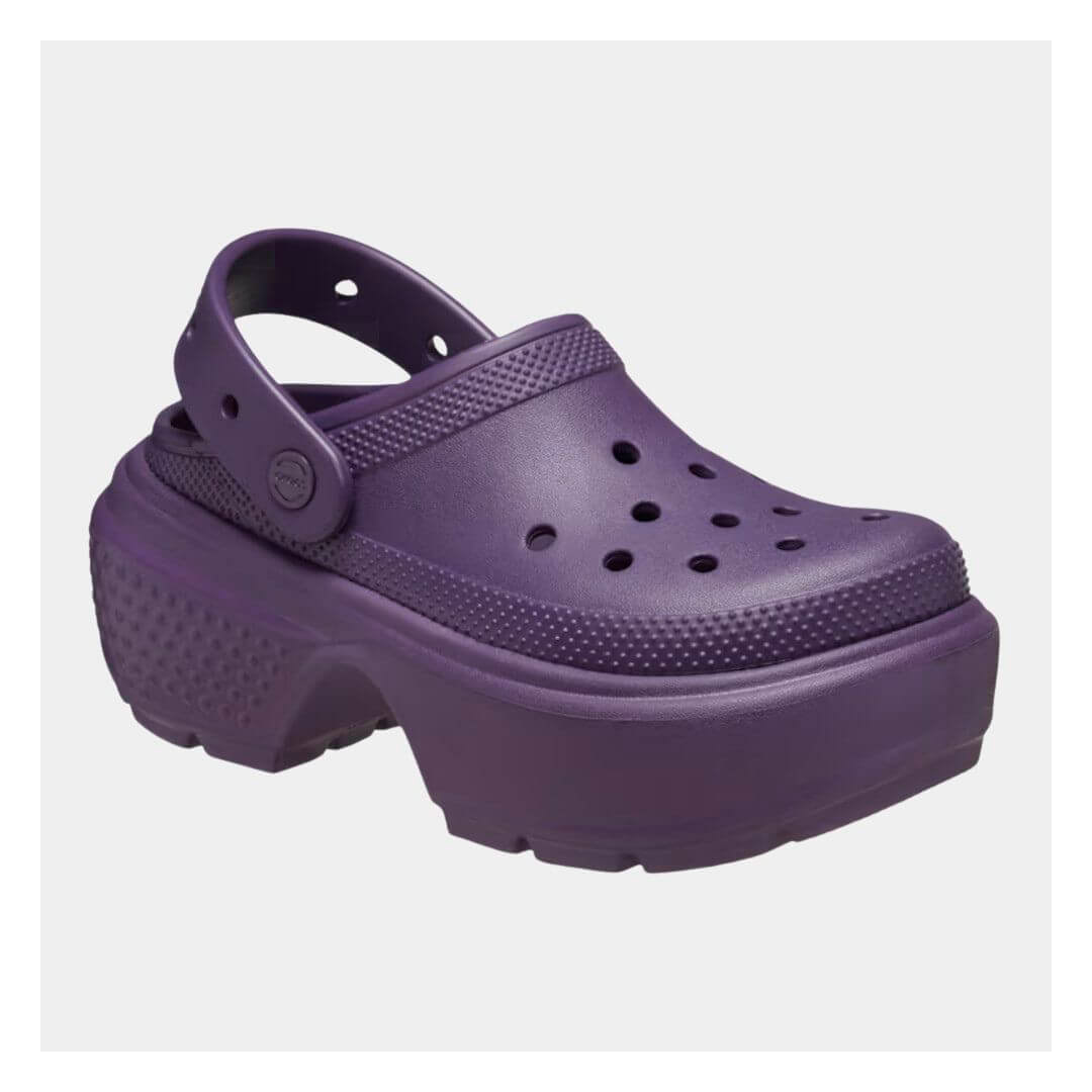 CROCS STOMP CLOG 209347-5AS Purple
