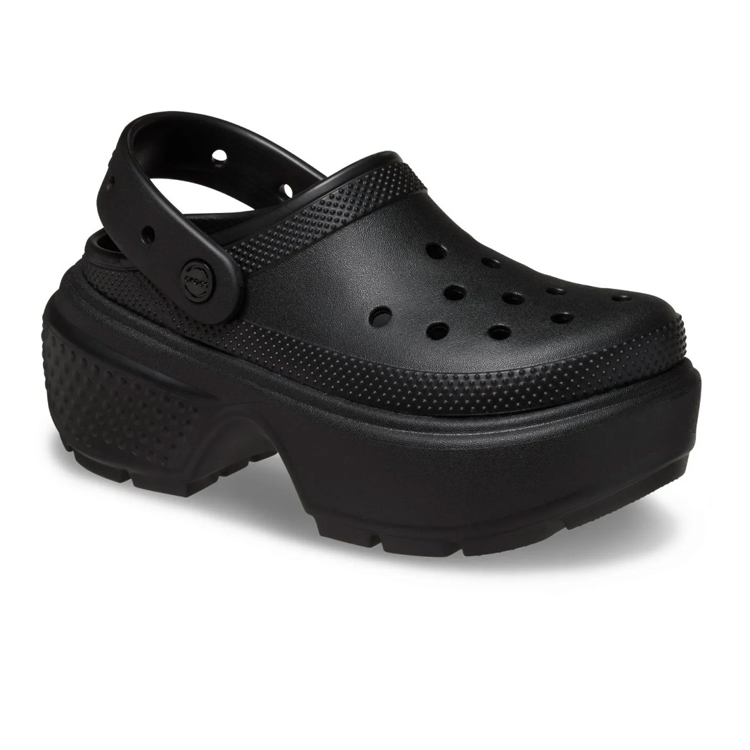 CROCS STOMP CLOG 209347-001 Black