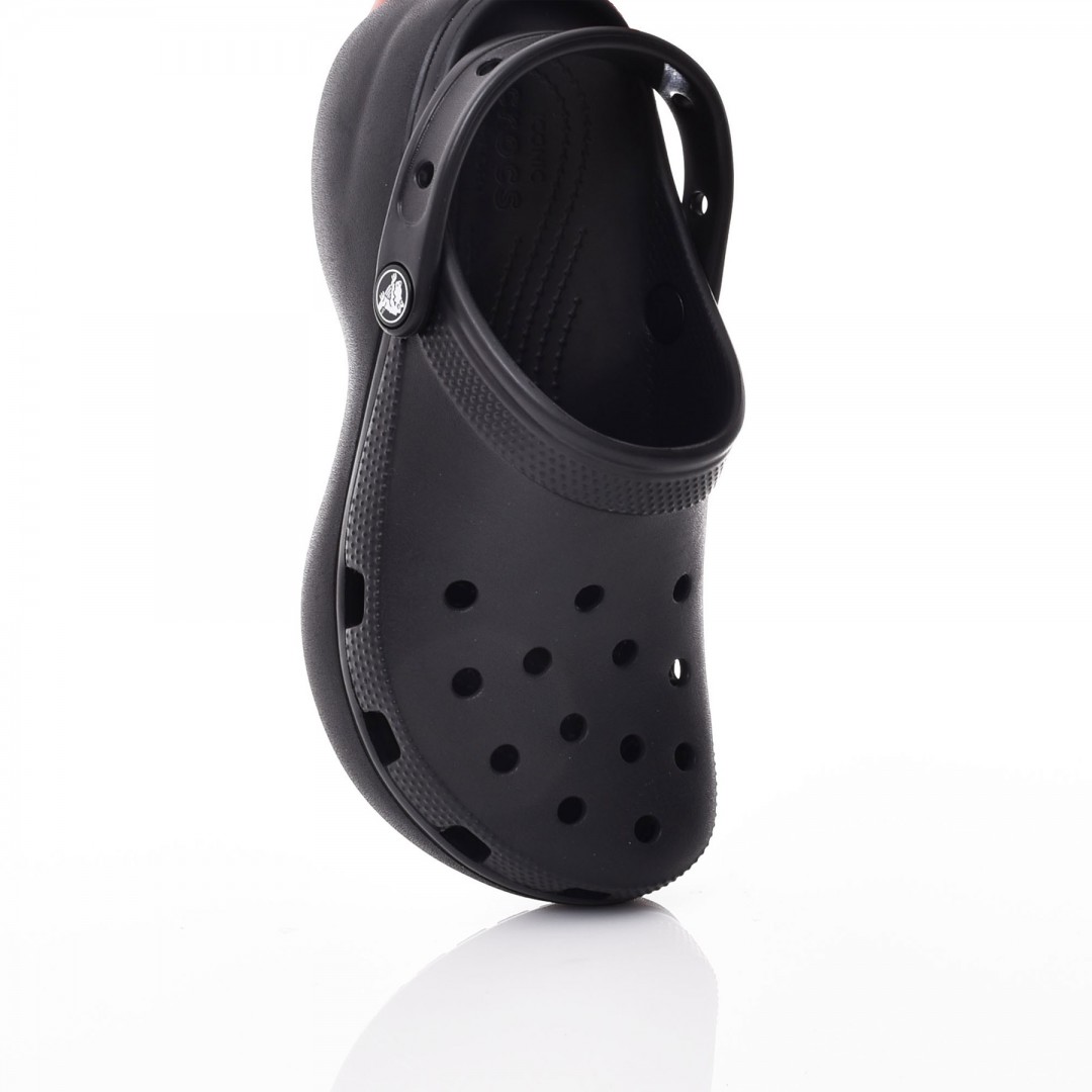 CROCS CLASSIC PLATFORM CLOG W 206750-001 Μαύρο
