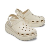 CROCS CLASSIC CRUSH CLOG 207521-2Y2 Ecru Image 1