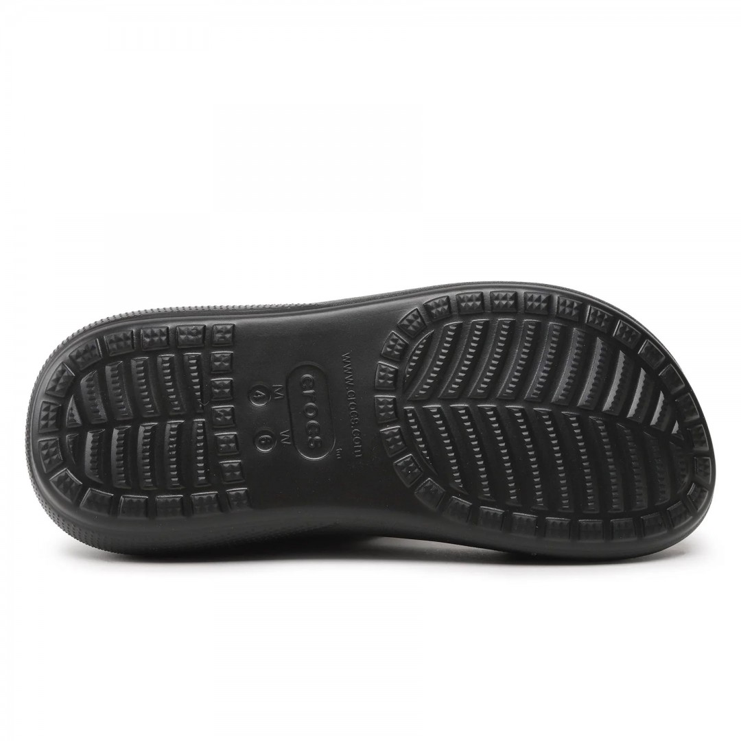 CROCS CRUSH SANDAL 207670-001 Μαύρο