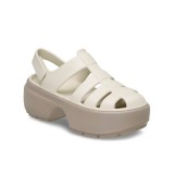 CROCS STOMP FISHERMAN SANDAL 209938-0LL Ecru Image 0