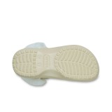 CROCS CLASSIC PLATFORM FUZZ LINED CLOG 212854-2Y2 Εκρού Εικόνα 3