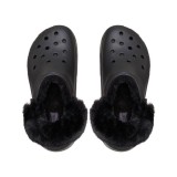CROCS CLASSIC PLATFORM FUZZ LINED CLOG 212854-001 Μαύρο Εικόνα 2