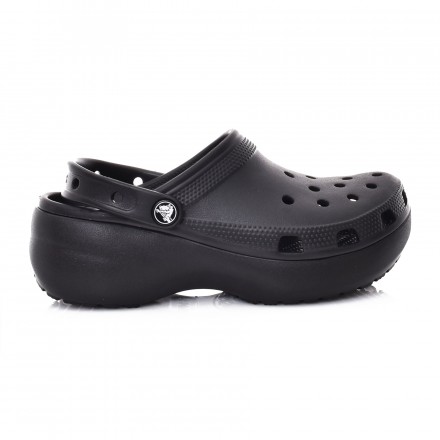 CROCS CLASSIC PLATFORM CLOG W 206750-001 Μαύρο