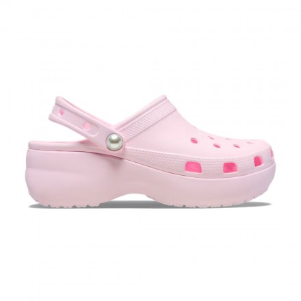 CROCS CLASSIC PLATFORM CLOG W 211231-6ZW Ροζ