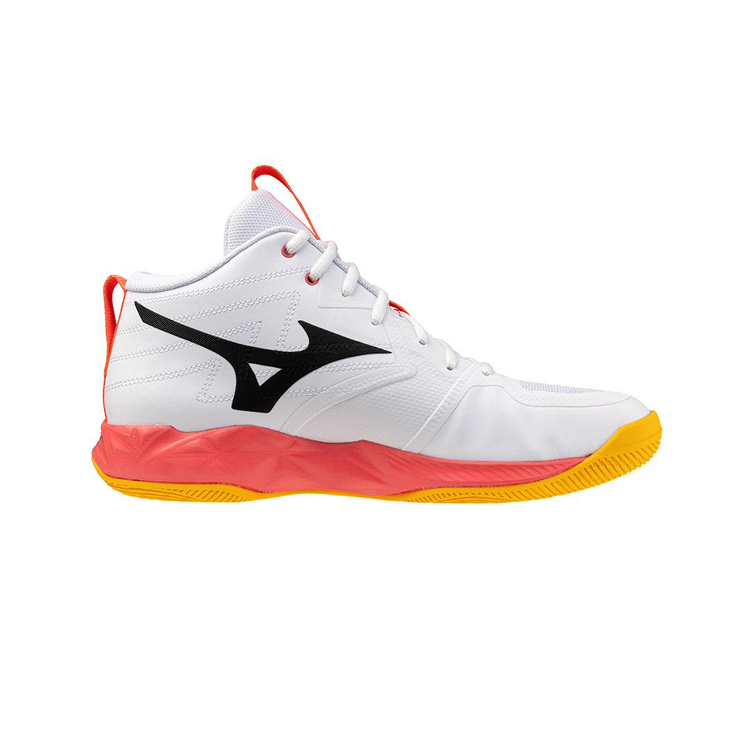 MIZUNO WAVE MOMENTUM PRO MID V1GA2545-01 White