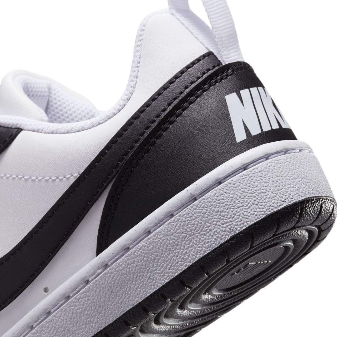 NIKE COURT BOROUGH LOW RECRAFT DV5456-131 Λευκό-Μαυρο