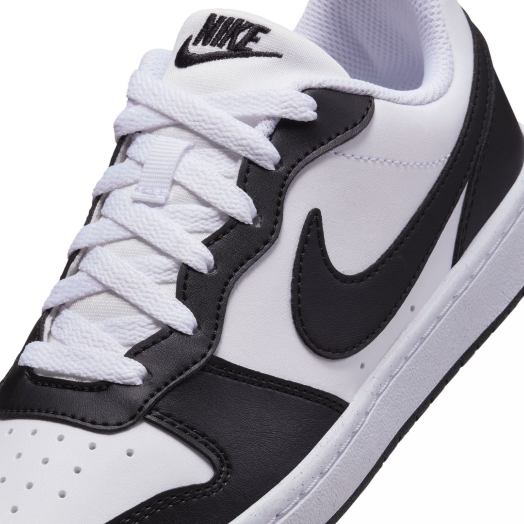 NIKE COURT BOROUGH LOW RECRAFT DV5456-131 Λευκό-Μαυρο