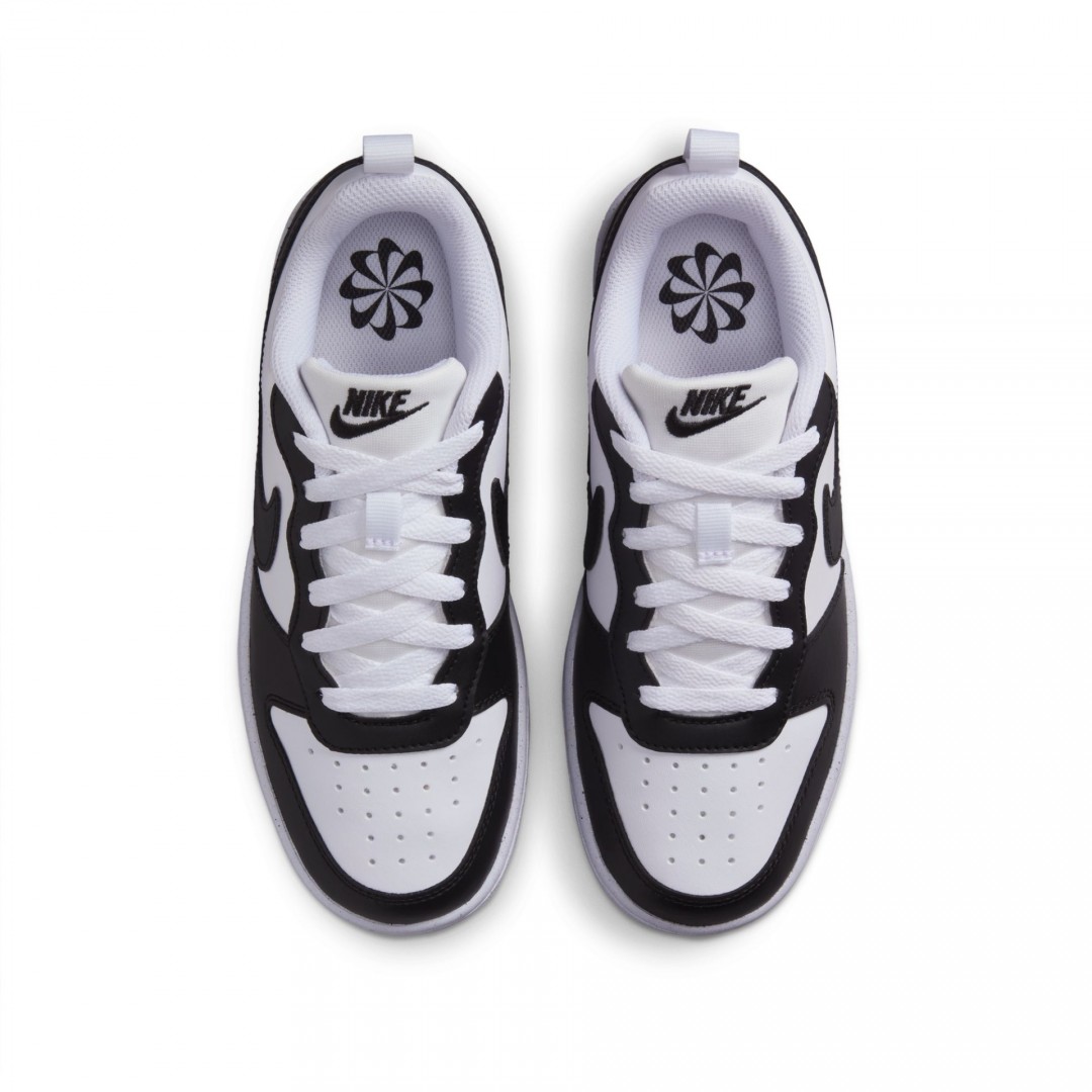 NIKE COURT BOROUGH LOW RECRAFT DV5456-131 Λευκό-Μαυρο