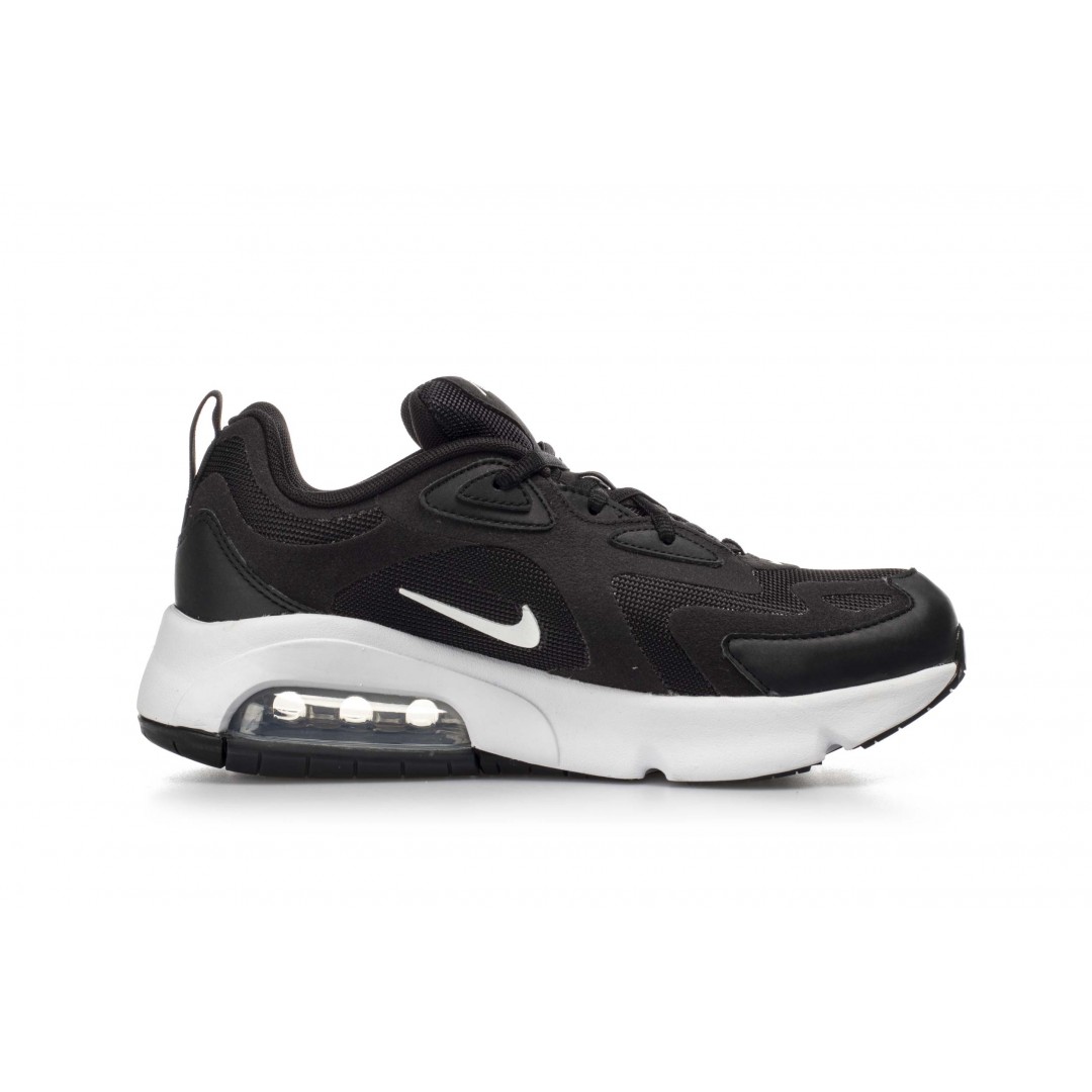 NIKE AIR MAX 200 GS AT5627-002 White-Black