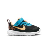 NIKE REVOLUTION 6 LIL (TDV) FB2719-001 Μαύρο Εικόνα 