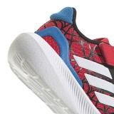 adidas Performance RUNFALCON SPIDER-MAN EL I IH8758 Red Image 3