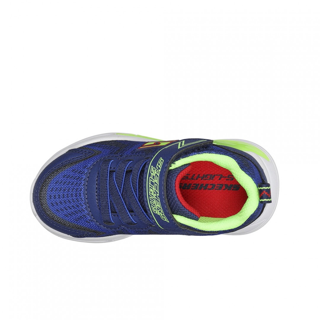 SKECHERS LIGHTED GORE & STRAP SNEAKER W 401660N-NVLM Μπλε