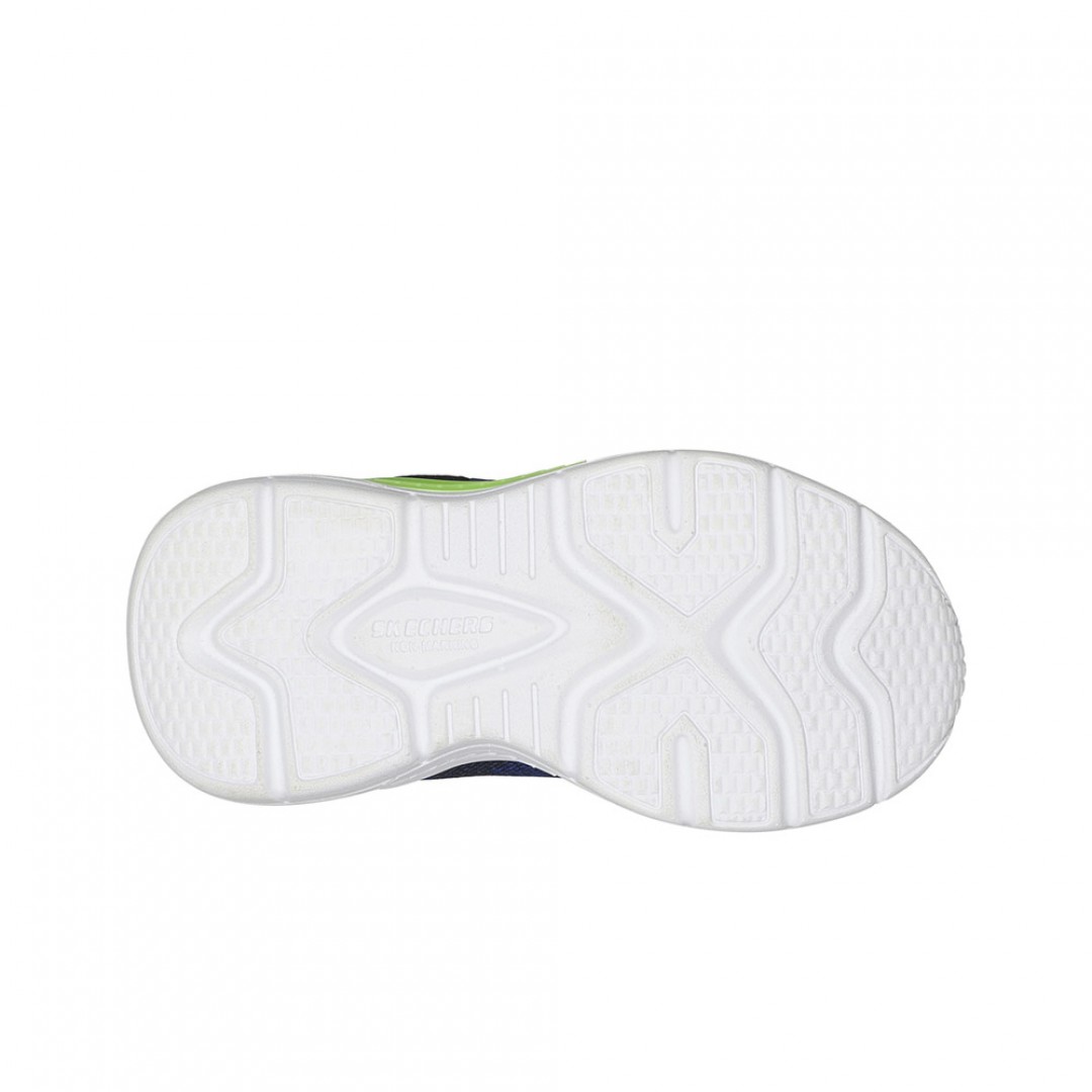 SKECHERS LIGHTED GORE & STRAP SNEAKER W 401660N-NVLM Μπλε