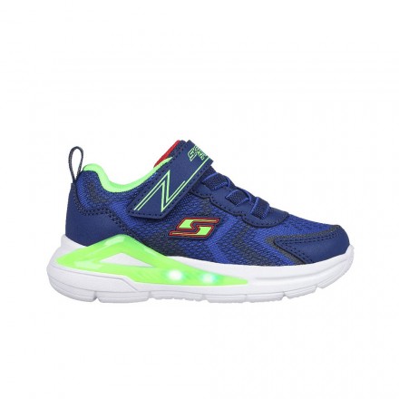 SKECHERS LIGHTED GORE & STRAP SNEAKER W 401660N-NVLM Μπλε