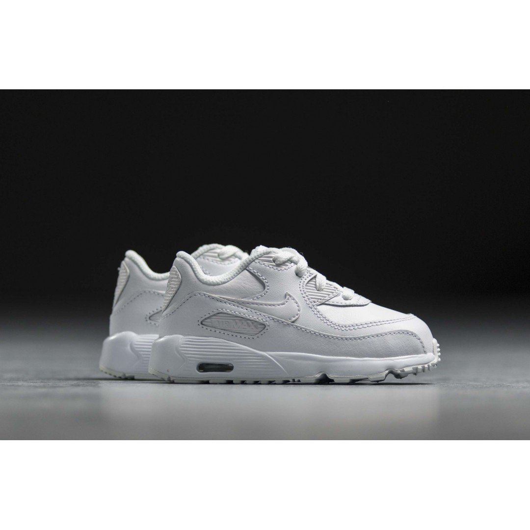 NIKE AIR MAX 90 LEATHER TD 833416-100 White