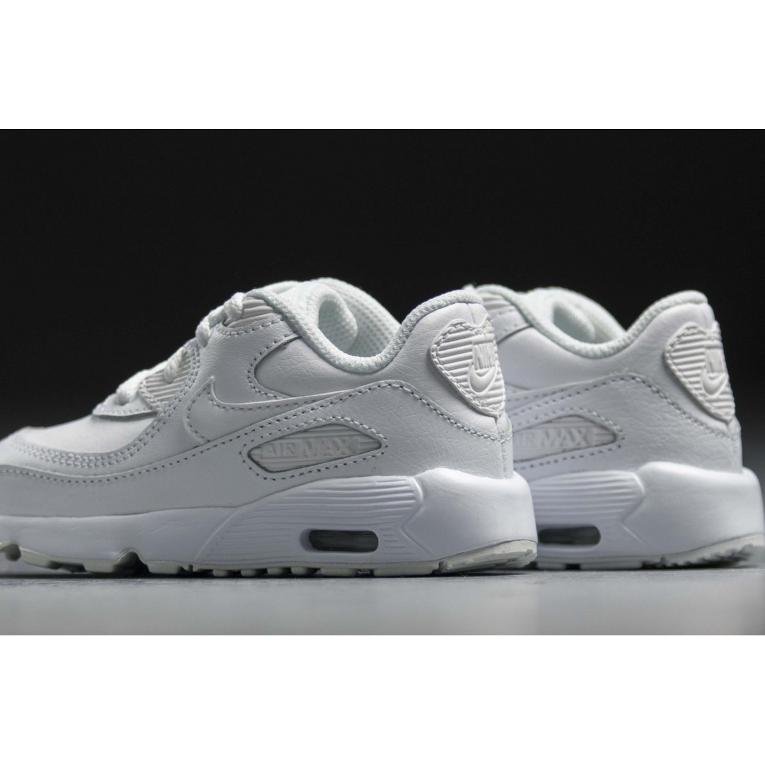 NIKE AIR MAX 90 LEATHER TD 833416-100 White