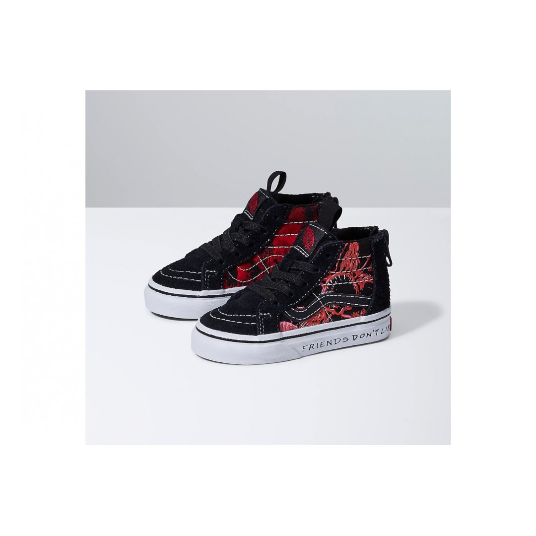 VANS TD SK8-HI ZIP STNG VN0A4BV1Y09-Y09 Μαύρο